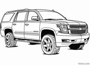 SUV Coloring Page #2761619282