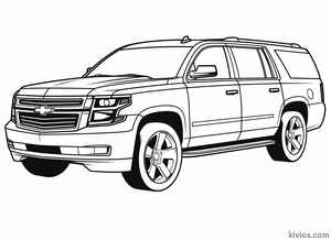 SUV Coloring Page #2762624907