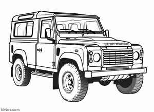 SUV Coloring Page #2775864