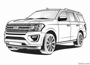 SUV Coloring Page #2817813562