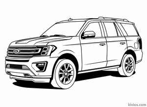 SUV Coloring Page #2961728241