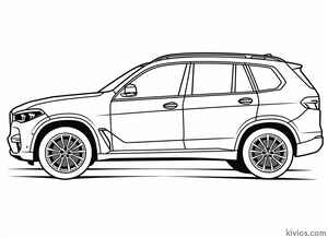SUV Coloring Page #300129543