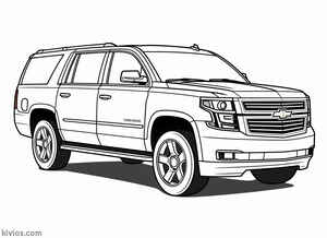 SUV Coloring Page #3118518120