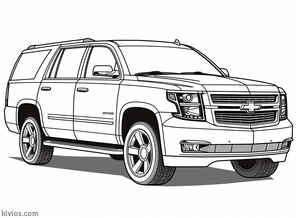 SUV Coloring Page #3213118390