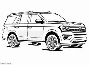 SUV Coloring Page #325559431