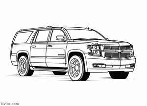 SUV Coloring Page #409615005