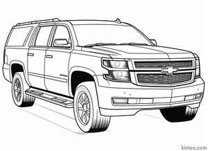 SUV Coloring Page #621720193