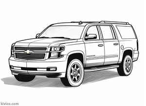 SUV Coloring Page #71735130