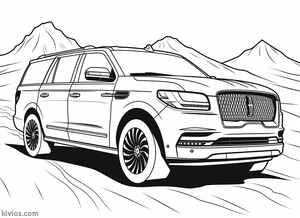 SUV Coloring Page #780529064