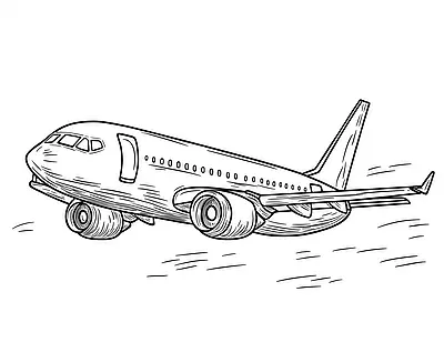 Airplanes Coloring Pages