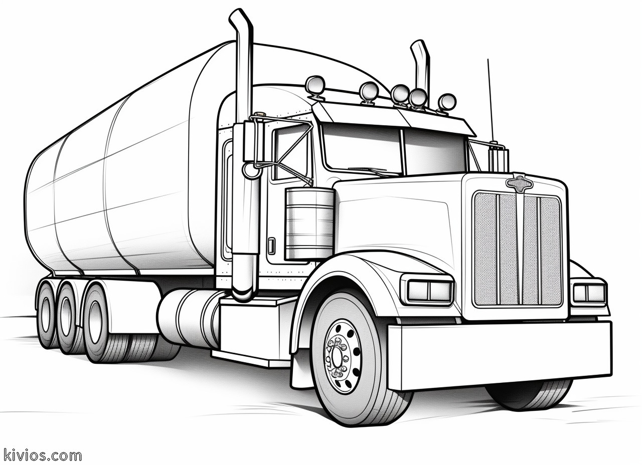 Transport Coloring Pages