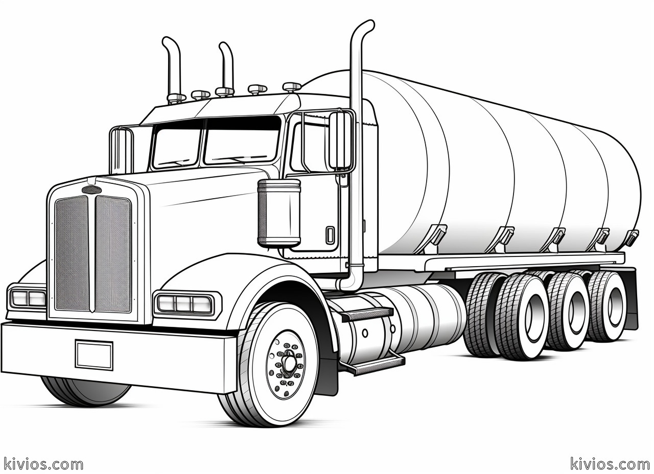 Transport Coloring Pages - Kivios