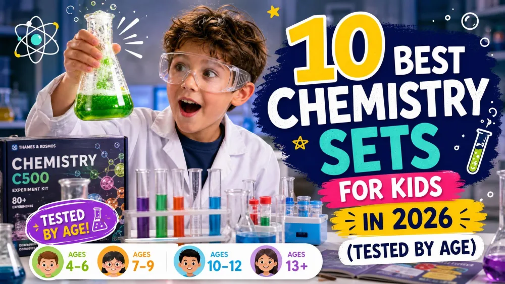 10 Best Chemistry Sets for Kids in 2026 (Tested by Age)