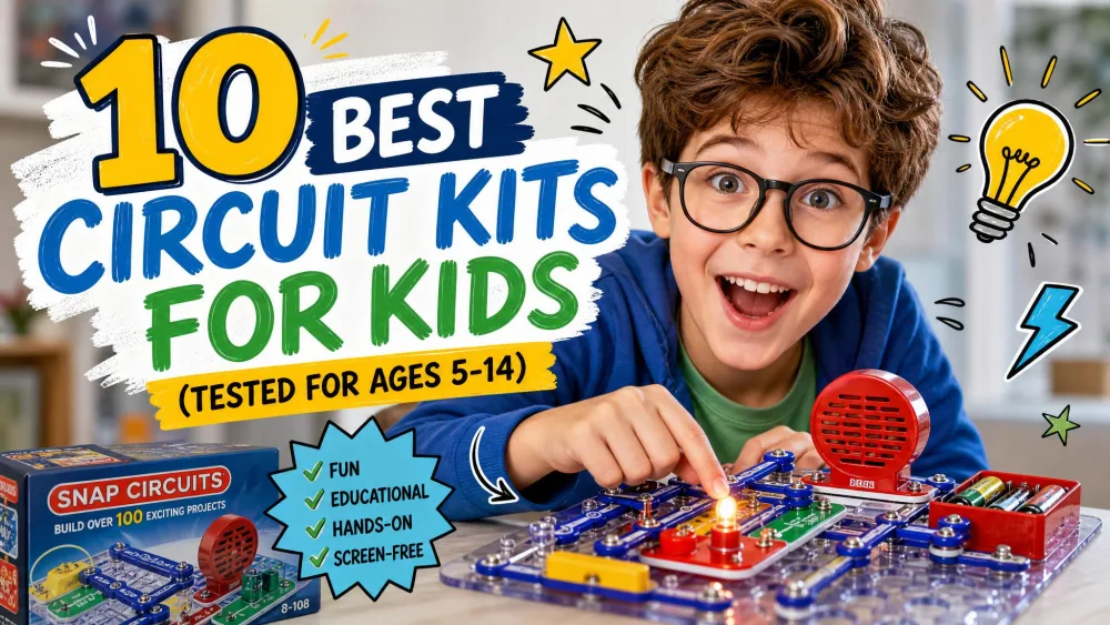 10 Best Circuit Kits for Kids (Tested for Ages 5-14)