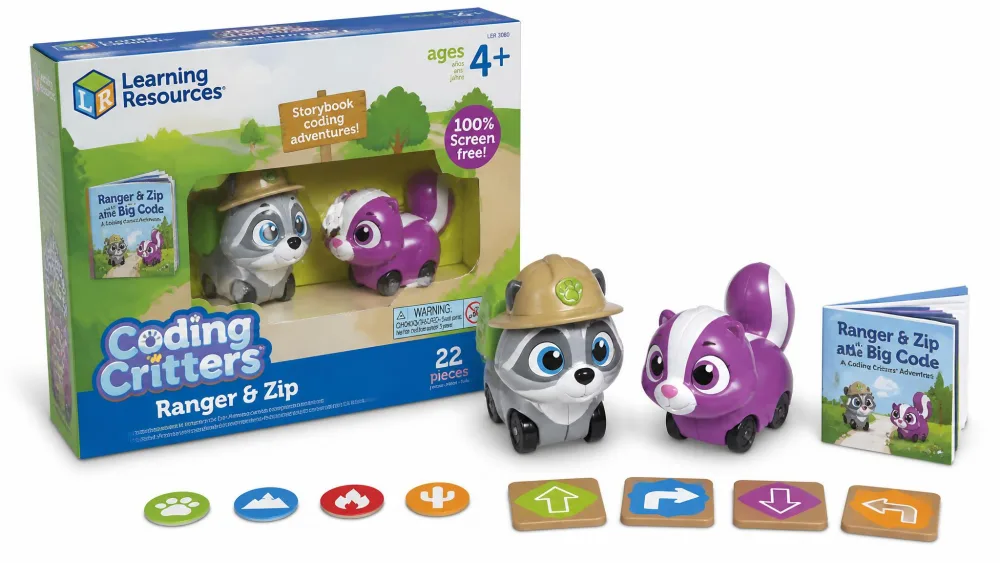 Learning Resources Coding Critters Ranger & Zip