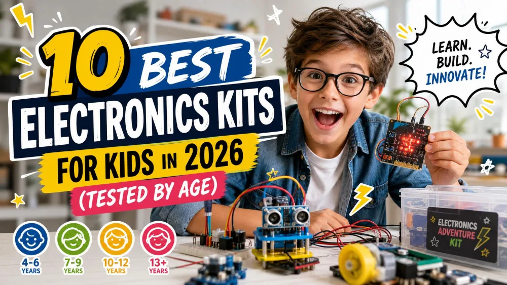 10 Best Electronics Kits for Kids in 2026 (Tested by Age)