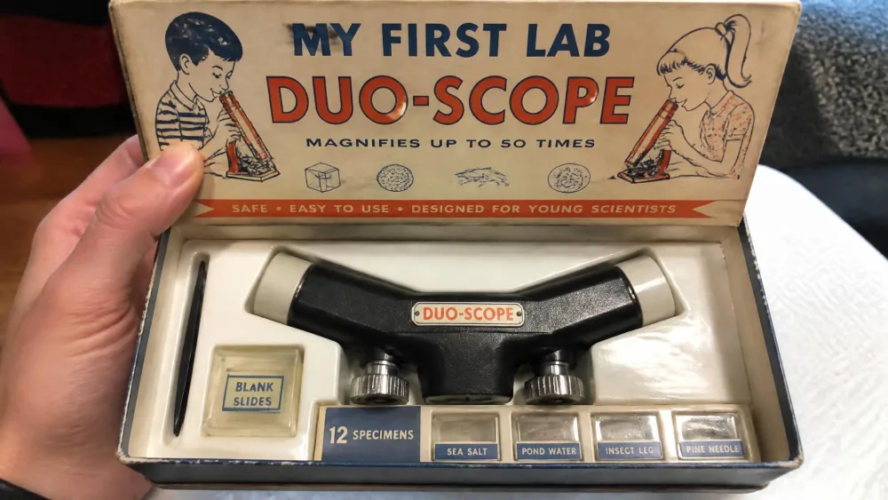 My First Lab Duo-Scope — hands-on photo