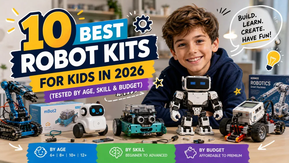 10 Best Robot Kits for Kids in 2026 (Tested by Age, Skill & Budget)