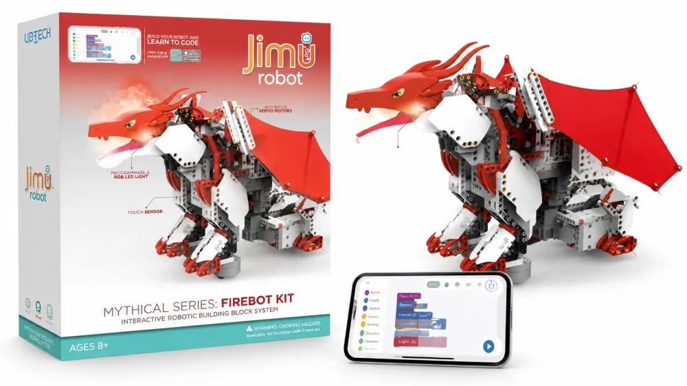 UBTECH JIMU Robot Mythical Series FireBot Kit