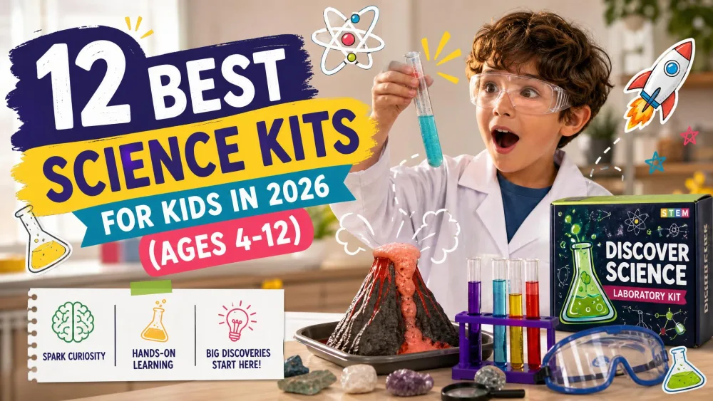 12 Best Science Kits for Kids in 2026 (Ages 4-12)