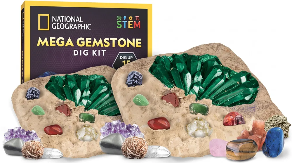 National Geographic Mega Gemstone Dig Kit