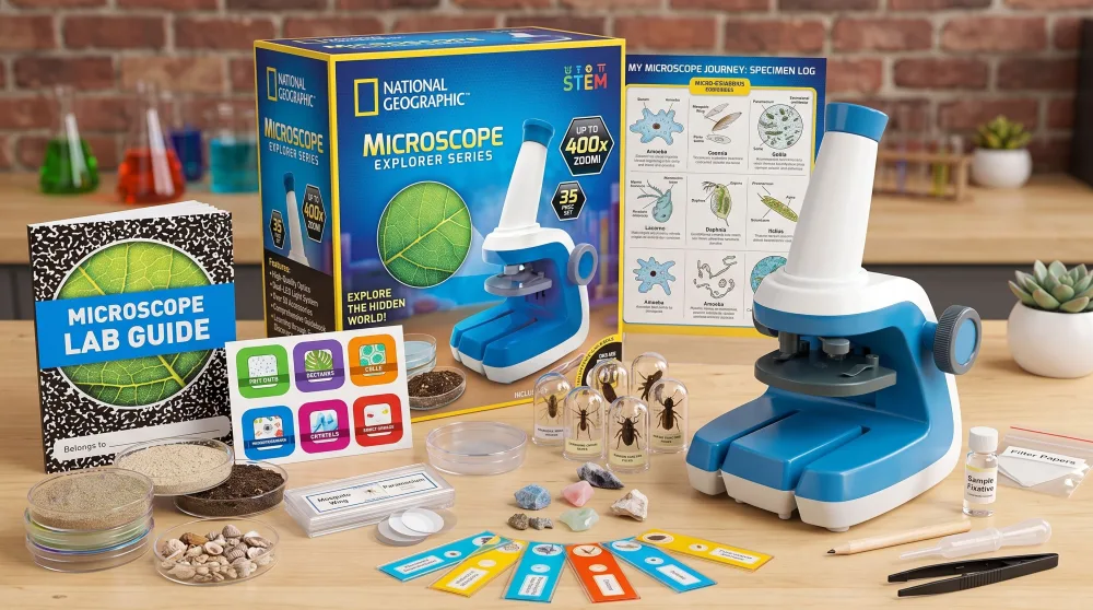 National Geographic Microscope for Kids