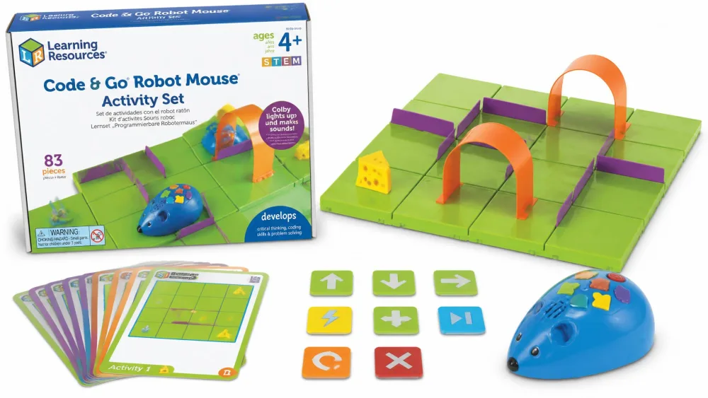 Learning Resources Code & Go Robot Mouse Activity Set
