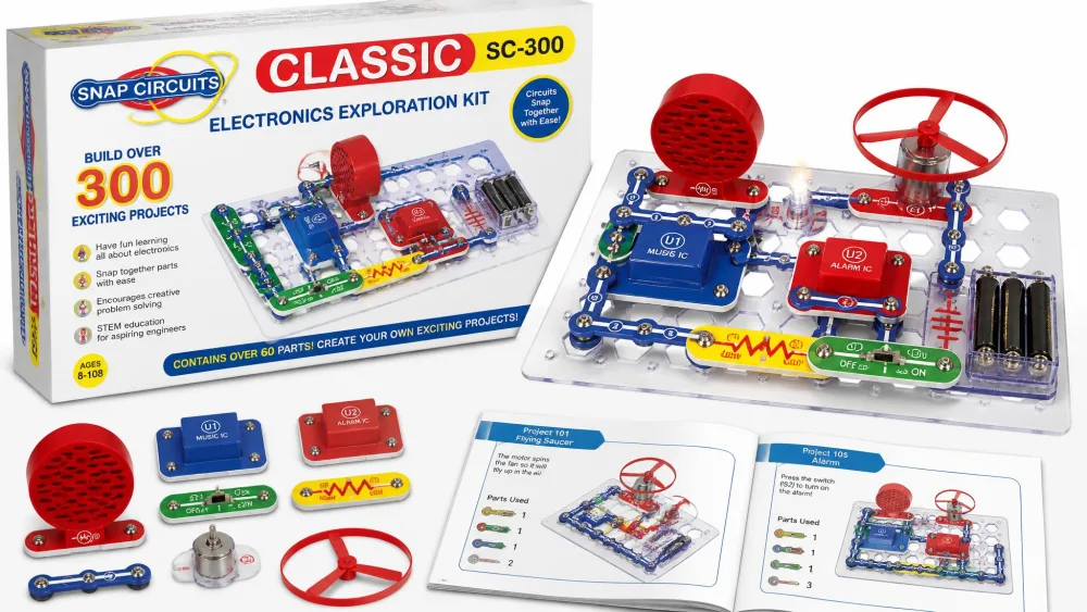 Snap Circuits Classic SC-300 Electronics Exploration Kit