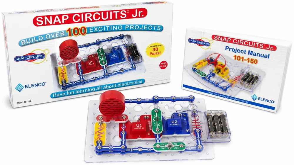 Snap Circuits Jr. SC-100 Electronics Exploration Kit
