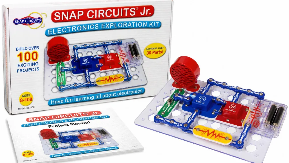 Snap Circuits Jr. SC-100 Electronics Exploration Kit