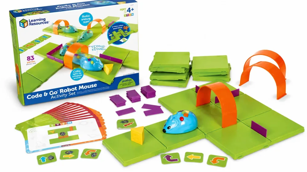 Learning Resources Code & Go Robot Mouse Activity Set