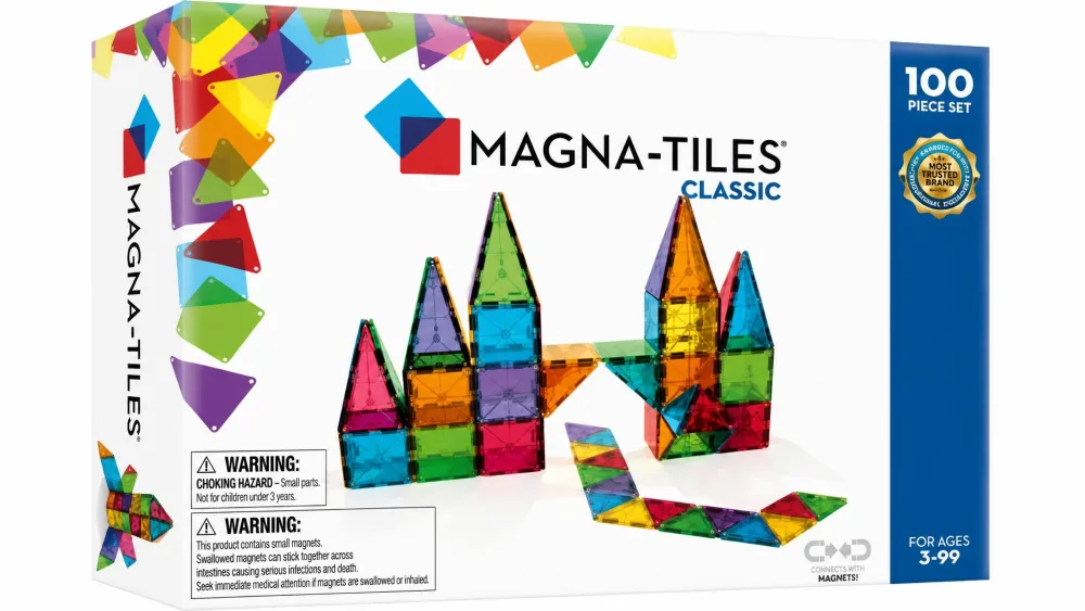 MAGNA-TILES Classic 100-Piece