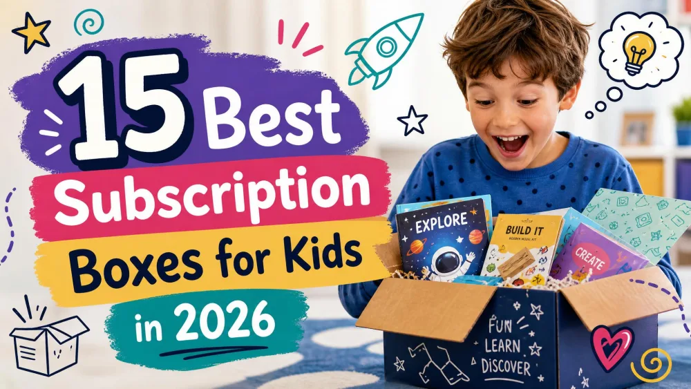 The 15 Best Subscription Boxes for Kids in 2026