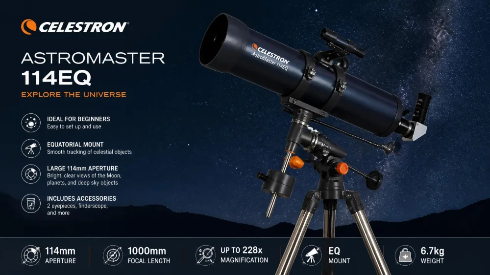 Celestron AstroMaster 114EQ