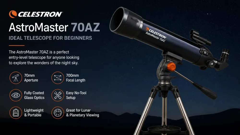 Celestron AstroMaster 70AZ