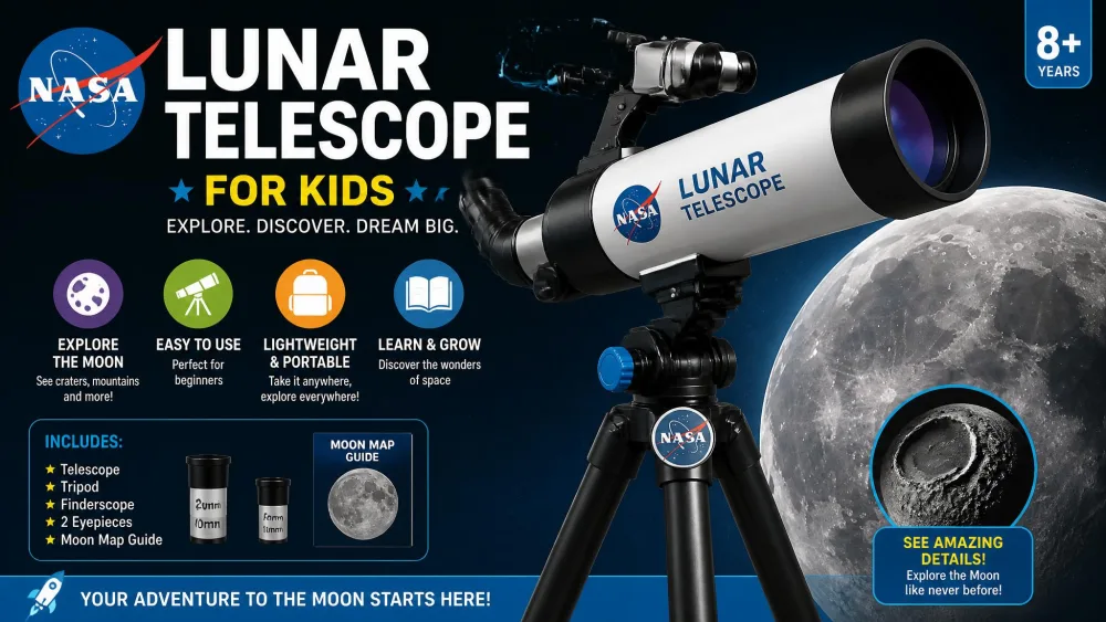 NASA Lunar Telescope for Kids