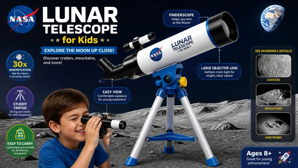 NASA Lunar Telescope for Kids