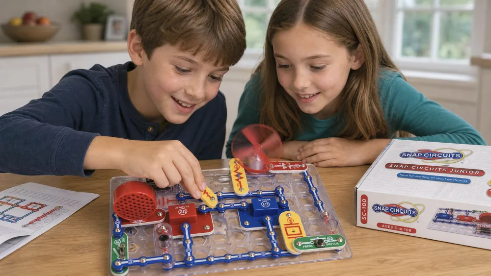 Snap Circuits Jr. SC-100 Electronics Exploration Kit