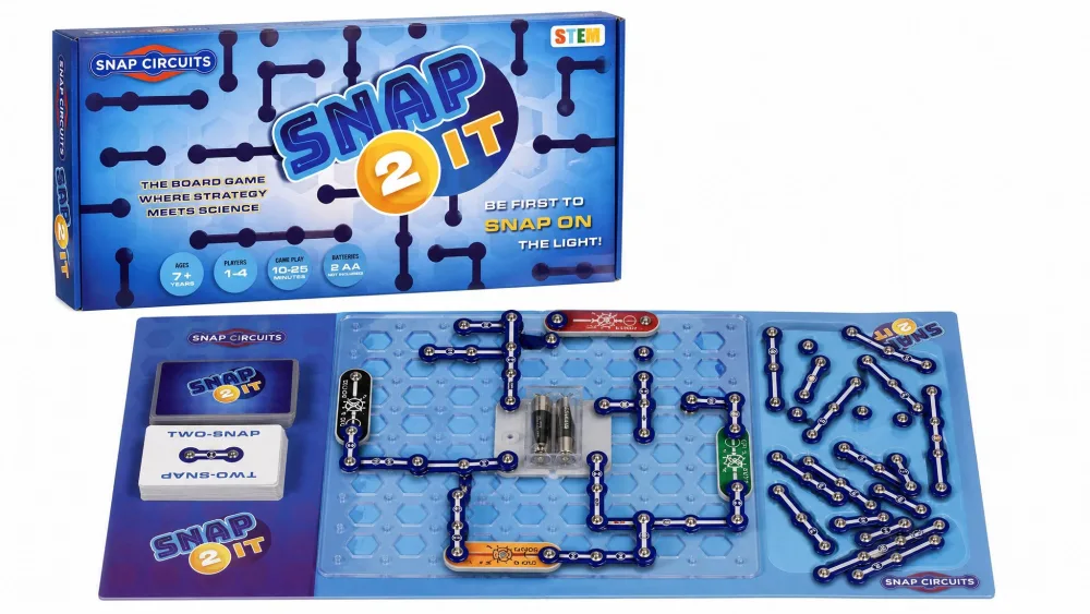 Snap Circuits Snap 2 It Board Game
