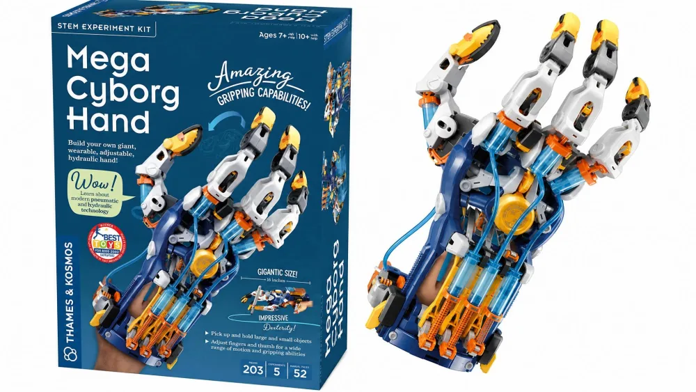 Thames & Kosmos Mega Cyborg Hand STEM Experiment Kit